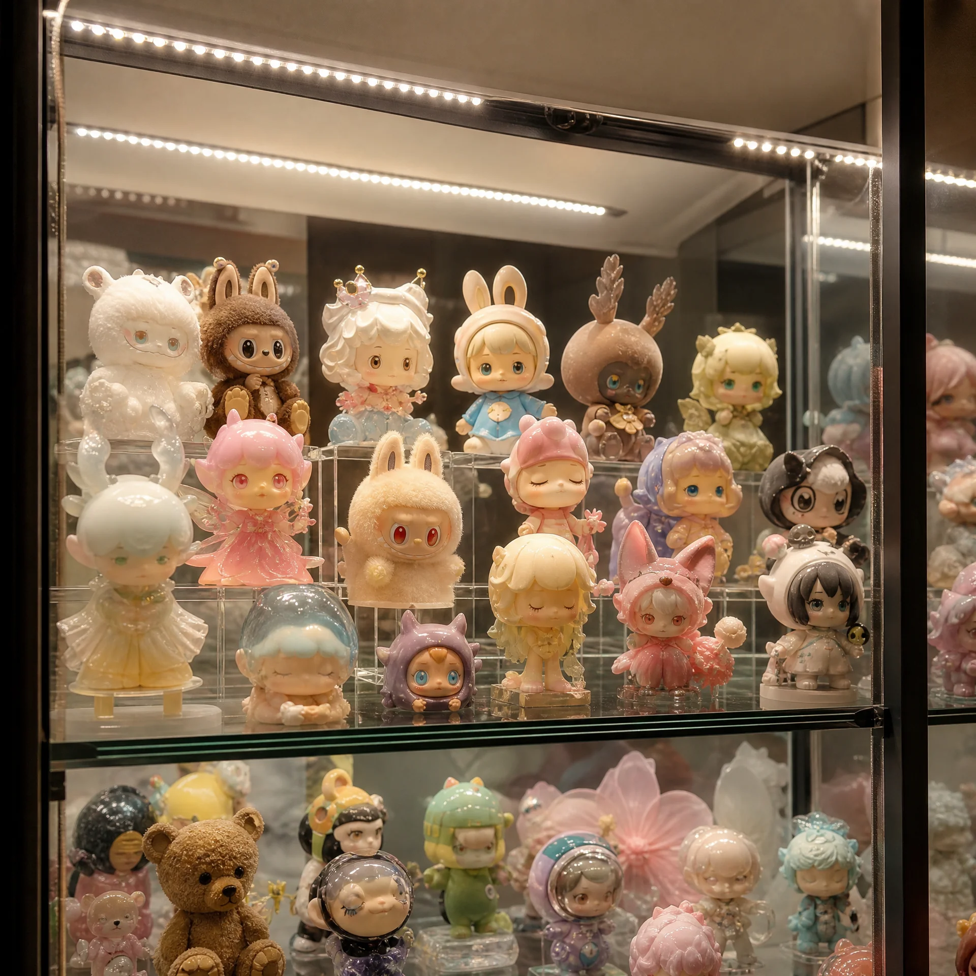玩家盲盒收藏展示柜